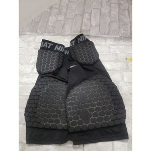 NIKE PRO COMBAT BLACK Padded Compression Shorts Basketball Men's 3XL Poly Spandx